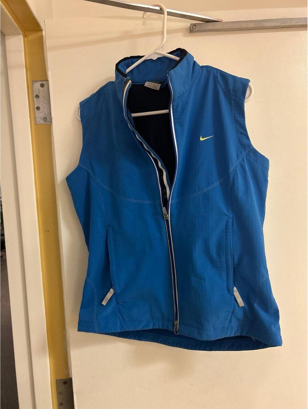 Nike Sphere Pro heavy weight Blue zip Up Vest